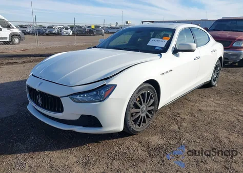 2014 Maserati Ghibli z USA, uszkodzony, nr VIN ZAM57XSA9E1106251